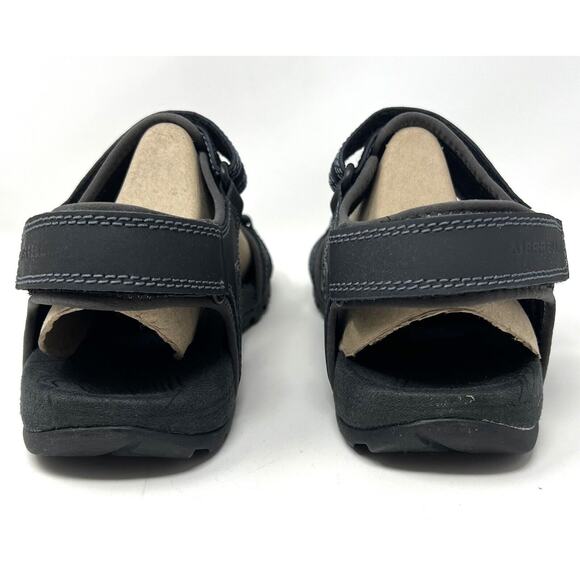 Merrell Mens Sandspur Oak Sandal 12 Black Granite Gray Rugged Adjustable Straps main image 12